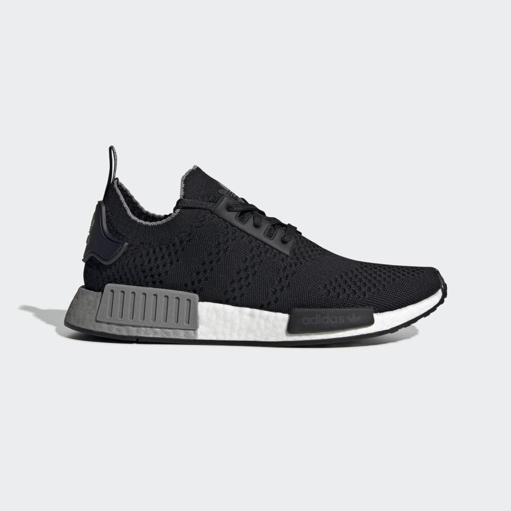 Originals Adidas NMD_R1 Primeknit Barbati Romania - Negrii/Gri EE5075
